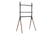 Väggfäste, AV-Möbel - LogiLink TV stand 49–70" with walnut wooden legs 40 kg max. - Max 40 kg - recommended for 70" - BP0078