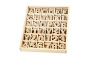 Konst- och hantverksmaterial - Creativ Company Letters and numbers - MDF 288st. - 57408