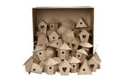 Konst- och hantverksmaterial - Creativ Company Birdhouses Papier mache 60st. - 26533