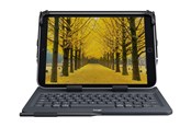 Tangentbord - Logitech Universal - keyboard and folio case - AZERTY - French - Tastatur & Folio set - Fransk - Svart - 920-008338