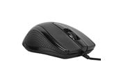 Mus - Targus Full-Size Optical Antimicrobial Wired Mouse - Mouse - Optic - Svart - AMU81AMGL