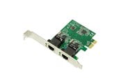Nätverkskort (adaptrar osv.) - LogiLink PC0075 2-Port Gigabit LAN PCI Express Card - PC0075