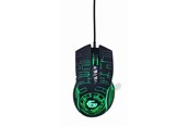 Mus - Gembird USB LED Gaming Mouse - Gamingmus - Optic - 7 knappar - Svart - MUSG-RGB-01