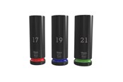 Verktyg - Wera Wheel Impaktor C Set 1 Socket set 1/2" drive 3 pieces - 05004595001