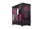 Chassi - Fractal Design Pop Air RGB - Magenta Core TG Clear Tint - Chassi - Miditower - Rosa - FD-C-POR1A-03