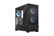 Chassi - Fractal Design Pop Air RGB - Black TG Clear Tint - Chassi - Miditower - Transparent - FD-C-POR1A-06