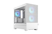 Chassi - Fractal Design Pop Mini Air RGB - White TG Clear Tint - Chassi - Miditower - Vit - FD-C-POR1M-01