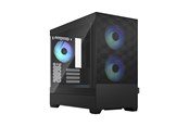 Chassi - Fractal Design Pop Mini Air RGB - Black TG Clear Tint - Chassi - Miditower - Svart - FD-C-POR1M-06