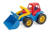 Leksaksbil - Dantoy Tractor with Plastic Wheels - 2129