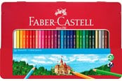 Skriv- och ritverktyg - Faber-Castell Colour pencils hexagonal tin 36x - 115886