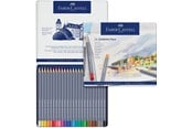 Skriv- och ritverktyg - Faber-Castell Watercol. penc. Goldfaber Aqua tin of 24 - 114624