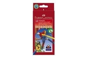 Skriv- och ritverktyg - Faber-Castell Triangular colour pencils (pack of 12) - 116512