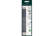 Skriv- och ritverktyg - Faber-Castell Goldaber with G-tip Pack of 3 - 116896