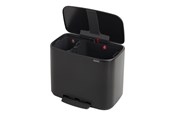 Rengöring - brabantia Bo Brabantia 11L + 23L Bo Pedal Bin - Matt Black - 121227