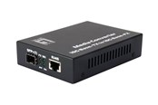 Repeatrar, förstärkare, broar och transceivers - LevelOne GVT-0500 - fibre media converter - 10 GigE - GVT-0500