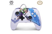Spel Tillbehör - PowerA Förbättrad trådbunden handkontroll för Nintendo Switch - Master Sword Attack - Wired Controller - Nintendo Switch - 1526548-01