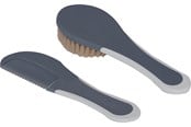Babyvård - BabyDan Kam och borstset, Griffin Grey - 500243