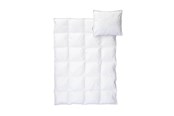 Barnrummet - BabyDan Heart Microfiber juniortäcke och juniorkudde från, 100x140/40x45 cm - 500081