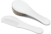 Babyvård - Bébé-jou Kam- och borstset, vit - 500240