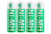 Battery - Deltaco ULT-NH2500AA-4P - ULT-NH2500AA-4P