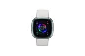 Pulsmätare & Stegräknare - Fitbit Sense 2 Lunar White/Platinum - FB521SRWT