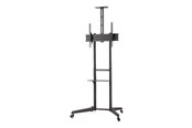Väggfäste, AV-Möbel - Neomounts FL50-550BL1 - cart - for flat panel / AV System / camera - black - Max 50 kg - recommended for 70" - FL50-550BL1