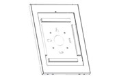 Monitorfäste - Neomounts WL15-660WH1 - enclosure - for tablet - WL15-660WH1
