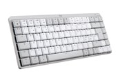 Tangentbord - Logitech MX Mechanical Mini for Mac - Minimalist Wireless Illuminated Performance Keyboard Pale Grey - US - Tangentbord - Engelska (US) - Grå - 920-010799
