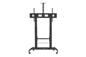 Väggfäste, AV-Möbel - TECHLY - cart - for TV / AV equipment / camera - black - Max 120 kg - recommended for 52"-110" - ICA-TR45