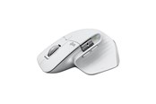 Mus - Logitech MX Master 3S for Mac Performance Wireless Mouse - Pale Grey - Ergonomisk mus - Laser - 7 knappar - Vit - 910-006572