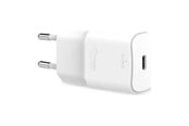 Mobile - Adapters & Chargers - Puro PURO Väggladdare USB-C 20W - Vit - PWFCMTCUSBC20WWHI