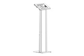 Väggfäste, AV-Möbel - Neomounts FL15-750WH1 - stand - for tablet - white - Max - recommended for 9.7", 10.1", 10.2", 10.4", 10.5", 10.9", 11" - FL15-750WH1