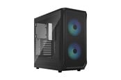 Chassi - Fractal Design Focus 2 RGB - Black TG Clear Tint - Chassi - Miditower - Svart - FD-C-FOC2A-03