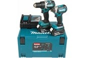 Skruv/Borrmaskine - Makita DLX2189TJ 18V Li-Ion Battery Screw / Drill - DLX2189TJ