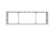 Väggfäste, AV-Möbel - Multibrackets M Pro Series - enclosure - Anti-Theft - for digital signage panel - small - white - Max 15 kg - recommended for 37" - 7350105211492