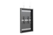 Väggfäste, AV-Möbel - Multibrackets M Pro Series - enclosure - for digital signage panel - wire small - black - Max 25 kg - recommended for 43" - 7350105213670