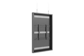 Väggfäste, AV-Möbel - Multibrackets M Pro Series - enclosure - for digital signage panel - wire medium - black - Max 25 kg - recommended for 55" - 7350105213694