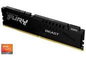 RAM - Kingston FURY Beast DDR5-5600 - 16GB - CL36 - Single Channel (1 pcs) - AMD EXPO & Intel XMP - Svart - KF556C36BBE-16