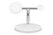 Mobile - Adapters & Chargers - Belkin BOOST CHARGE PRO wireless charging stand - with MagSafe - + AC power adapter - 15 Watt - WIZ017VFWH