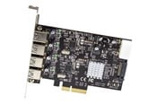 Controller - StarTech.com 4-portars USB PCIe-kort – 10 Gbps USB 3.1/3.2 Gen 2 Type-A PCI Express-expansionskort – 2 kontrollerkort – 4xUSB – Windows/Mac/Linux – USB-adapter – PCIe 3.0x4 – USB 3.1 Gen 2x4 - PEXUSB314A2V2
