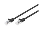 Nätverkskabel - DIGITUS patch cable - 5 m - black - Svart - 5m - DB-160144-050-S