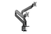 Väggfäste, AV-Möbel - DIGITUS Dual Gas Spring Monitor Desk Mount - Max 30 kg - recommended for 15"-35" - DA-90427