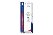 Skriv- och ritverktyg - Staedtler Fibre-tip pen Noris.10 pcs red - 326-2