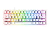 Tangentbord - Razer Huntsman Mini Linear - Mercury - ND - Gaming Keyboard - Utan numpad - Nordisk - Vit - RZ03-03392000-R3N1