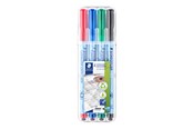 Skriv- och ritverktyg - Staedtler OHP pen Lumocolor correct M 4pcs - 305M WP4-1