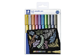 Skriv- och ritverktyg - Staedtler Marker metallic pen 10 pcs in a set - 8323 TB10