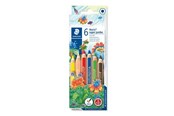Skriv- och ritverktyg - Staedtler Noris® super jumbo 129 6 coloured pencils assorted colours - 129 NC6