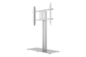 Väggfäste, AV-Möbel - Multibrackets M Public Display Stand 110 HD Single Silver w. Floorbase - Max 60 kg - recommended for 85" - 7350105210853