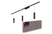Smarta Hem - Philips Hue Perifo Ceiling Pendant - 3 Cylinders - Black - 929003117101