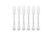 Bordsdukning - Gense Cake fork Oxford 16.2 cm 6 pcs. Bright steel - 20502